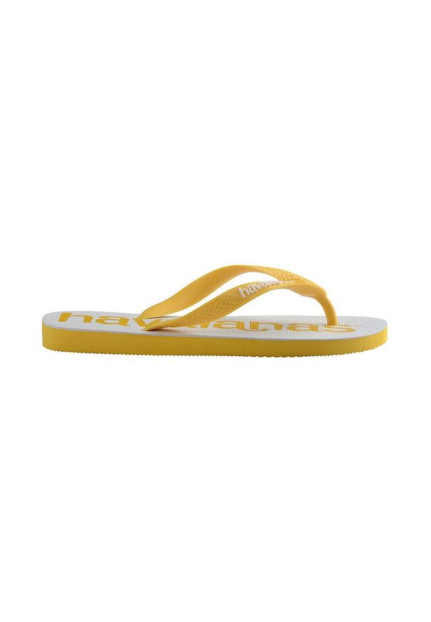 Havaianas - Japonki. Kolor: żółty. Obcas: na obcasie. Wysokość obcasa: niski