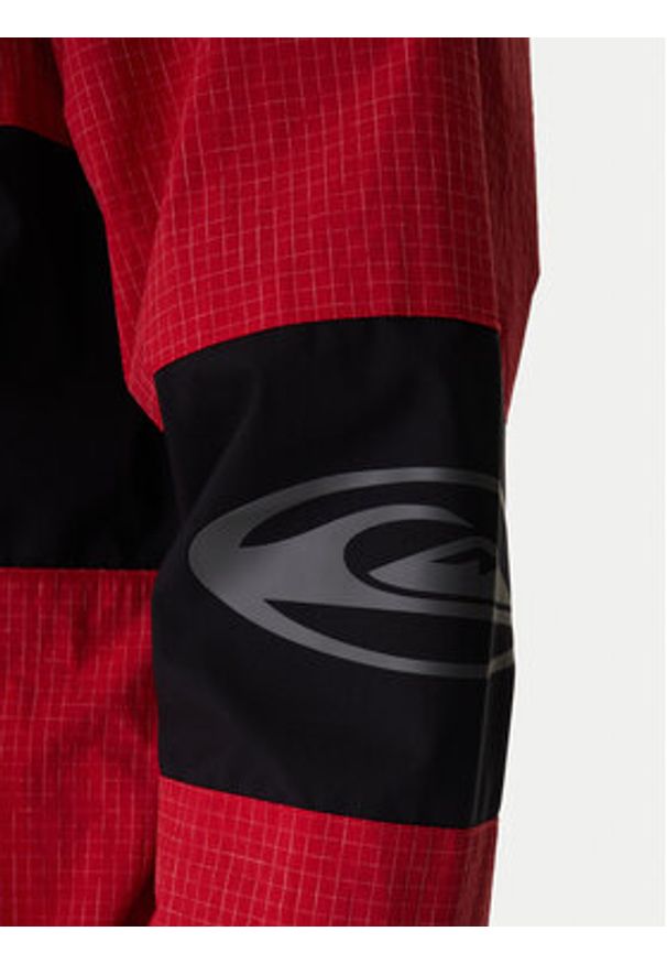 Quiksilver Kurtka snowboardowa Hight In The Hood JK EQYTJ03517 Czerwony Relaxed Fit. Kolor: czerwony. Materiał: syntetyk. Sport: snowboard