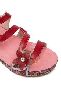Laura Vita Sandały Beclindao 20 Czerwony. Kolor: czerwony. Materiał: skóra #3