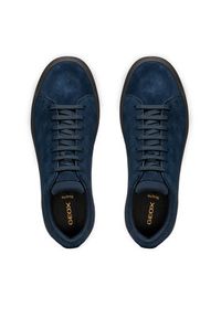 Geox Sneakersy U Baltmoore U55LDA 00022 C4064 Granatowy. Kolor: niebieski. Materiał: zamsz, skóra #4