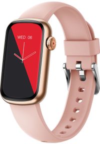 GARETT - Smartwatch Garett Action Różowy (ACTION_ROZO). Rodzaj zegarka: smartwatch. Kolor: różowy