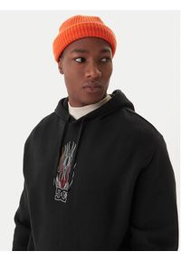 DC Shoes Bluza Burnt Out EDYSF03253 Czarny Regular Fit. Kolor: czarny. Materiał: bawełna #5