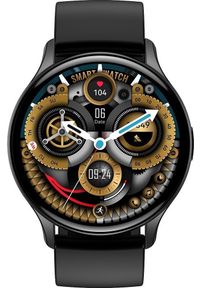 Smartwatch XO XO smartwatch J5 Amoled czarny. Rodzaj zegarka: smartwatch. Kolor: czarny