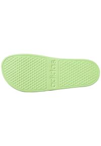 Adidas - Klapki adidas Adilette Aqua Slides IF6046 zielone. Okazja: na plażę. Kolor: zielony. Materiał: syntetyk. Styl: sportowy