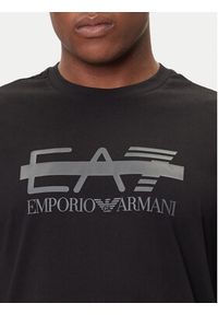 EA7 Emporio Armani T-Shirt 7M001129 AF10375 UC001 Czarny Modern Fit. Kolor: czarny. Materiał: bawełna #3