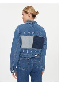 Tommy Jeans Kurtka jeansowa Claire DW0DW16096 Niebieski Regular Fit. Kolor: niebieski. Materiał: bawełna #4