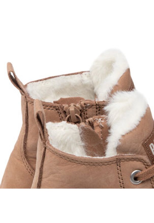 Palladium Trapery Pampa Hi Zip Wl 95982-254-M Brązowy. Kolor: brązowy. Materiał: nubuk, skóra