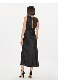 Please Sukienka koktajlowa A1XQXP1000 Czarny Regular Fit. Kolor: czarny. Materiał: syntetyk. Styl: wizytowy #2