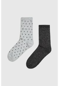MOODO - Skarpety 2-pack. Materiał: bawełna, poliester, elastan