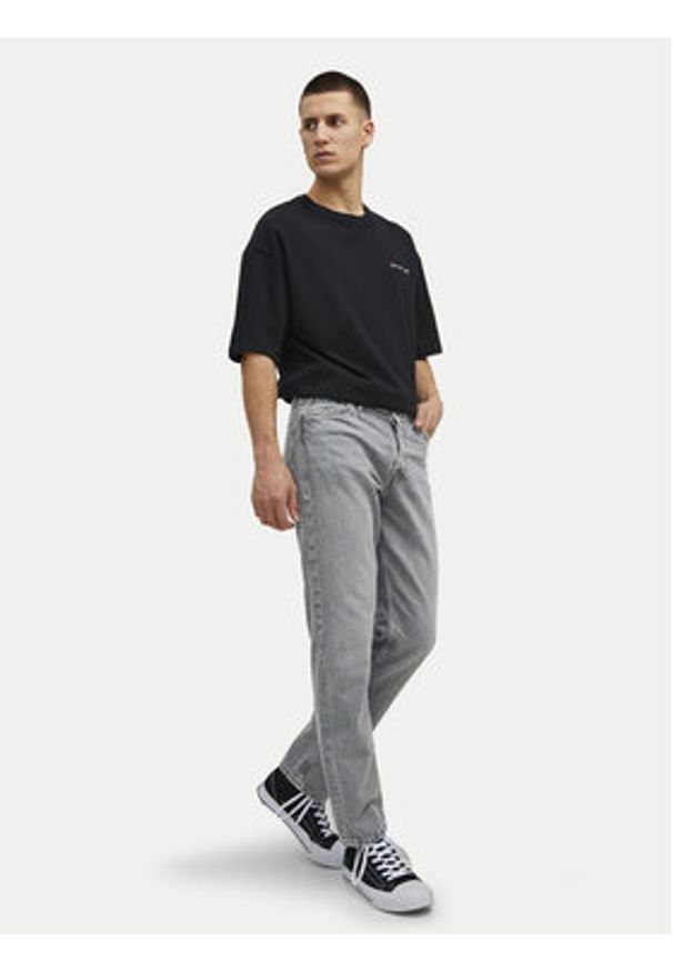 Jack & Jones - Jack&Jones Jeansy Chris 12209663 Szary Relaxed Fit. Kolor: szary