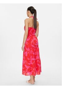 Seafolly Sukienka letnia SEAFOLLY-55162-DR Czerwony Regular Fit. Kolor: czerwony. Materiał: bawełna. Sezon: lato #8