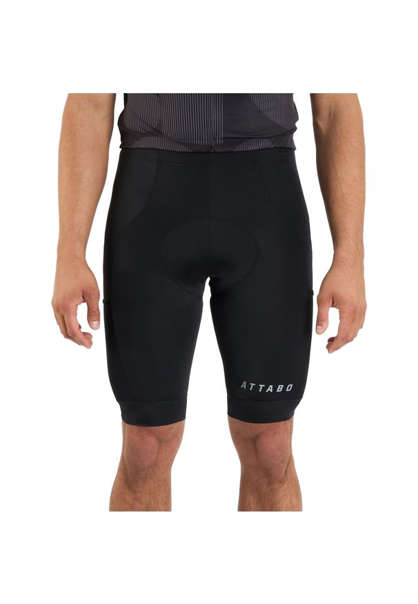Spodenki rowerowe męskie ATTABO Kiro. Kolor: czarny. Sport: kolarstwo