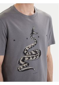Hugo - HUGO T-Shirt Discorb 50557672 Szary Regular Fit. Kolor: szary. Materiał: bawełna #3