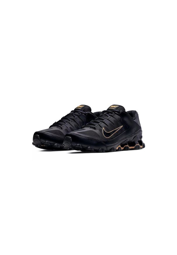Buty Mężczyzna Nike Reax 8Tr czarny. Okazja: na co dzień. Kolor: czarny. Materiał: syntetyk, tkanina, skóra, materiał
