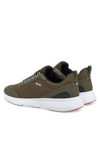 BOSS Sneakersy Ttnm Light 50536509 Zielony. Kolor: zielony. Materiał: materiał #5