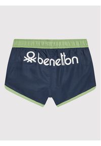 United Colors of Benetton - United Colors Of Benetton Szorty kąpielowe 5CTG0X008 Granatowy Regular Fit. Kolor: niebieski. Materiał: syntetyk #3