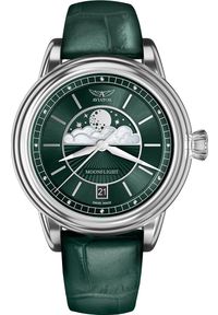 AVIATOR - Zegarek Aviator Zegarek damski Aviator V.1.33.0.262.4 zielony. Kolor: zielony #1