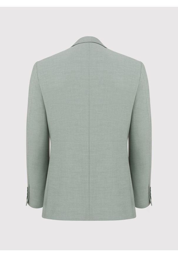 Pako Lorente - PAKO LORENTE – Zielona marynarka męska bez podszewki. Okazja: na co dzień. Kolor: zielony. Materiał: jeans. Sezon: wiosna. Styl: casual, sportowy