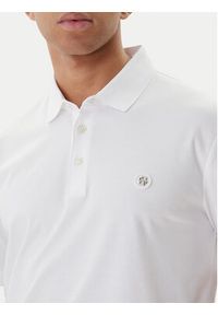 BOSS Polo Parris 50555829 Biały Regular Fit. Typ kołnierza: polo. Kolor: biały. Materiał: bawełna #4