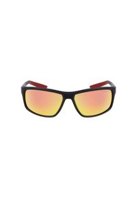 Nike - Okulary przeciwsłoneczne NIKE ADRENALINE 22 M DV2155. Kolor: czerwony. Sport: turystyka piesza