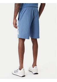 EA7 Emporio Armani Szorty sportowe 7M001414 AF22266 UB064 Niebieski Regular Fit. Kolor: niebieski. Materiał: bawełna. Styl: sportowy #3