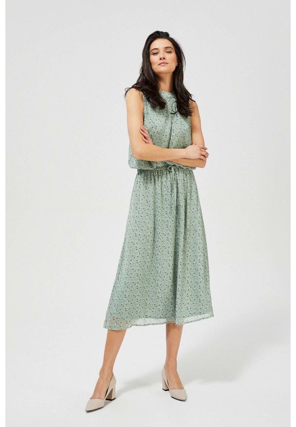 Sukienka MOODO boho, z nadrukiem