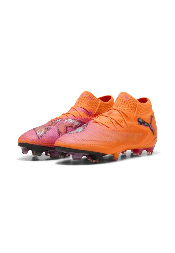 Puma - Buty piłkarskie unisex FUTURE 8 ULTIMATE FG PUMA. Kolor: czarny, żółty, pomarańczowy, różowy, wielokolorowy. Sport: piłka nożna