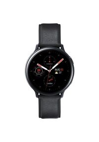 Smartwatch SAMSUNG Galaxy Watch Active 2 SM-R835N 40mm LTE Stal Nierdzewna Czarny. Rodzaj zegarka: smartwatch. Kolor: czarny. Materiał: skóra. Styl: elegancki #3