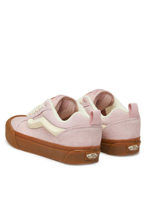 Vans Tenisówki Knu Skool VN000D6ZO3N1 Różowy. Kolor: różowy. Materiał: zamsz, skóra