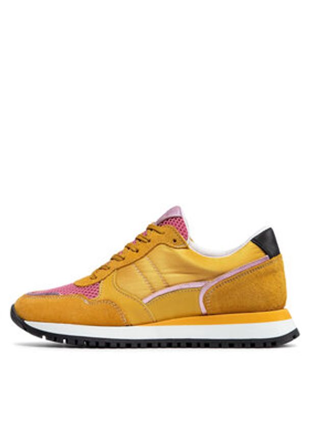 Togoshi Sneakersy TG-30-06-000366 Żółty. Kolor: żółty. Materiał: materiał