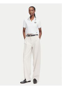 Beverly Hills Polo Club Polo L2605-HR Biały Regular Fit. Typ kołnierza: polo. Kolor: biały. Materiał: bawełna #6