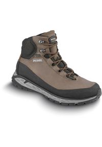 Buty trekkingowe męskie MEINDL Melago GTX z membraną Gore-tex. Kolor: brązowy. Technologia: Gore-Tex