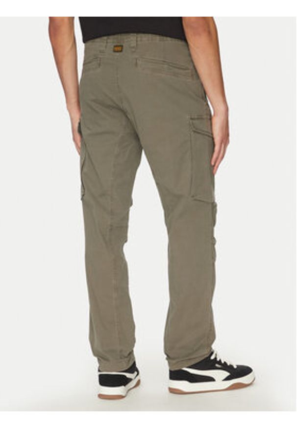 G-Star RAW - G-Star Raw Joggery Core D24309-D920 C496 Khaki Regular Fit. Kolor: brązowy. Materiał: syntetyk