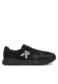 Sneakersy Rieker. Kolor: czarny