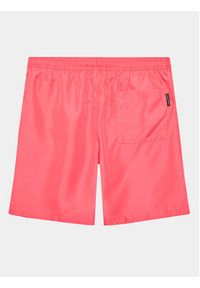 Calvin Klein Swimwear Szorty kąpielowe KV0KV00028 Różowy Regular Fit. Kolor: różowy. Materiał: syntetyk #3