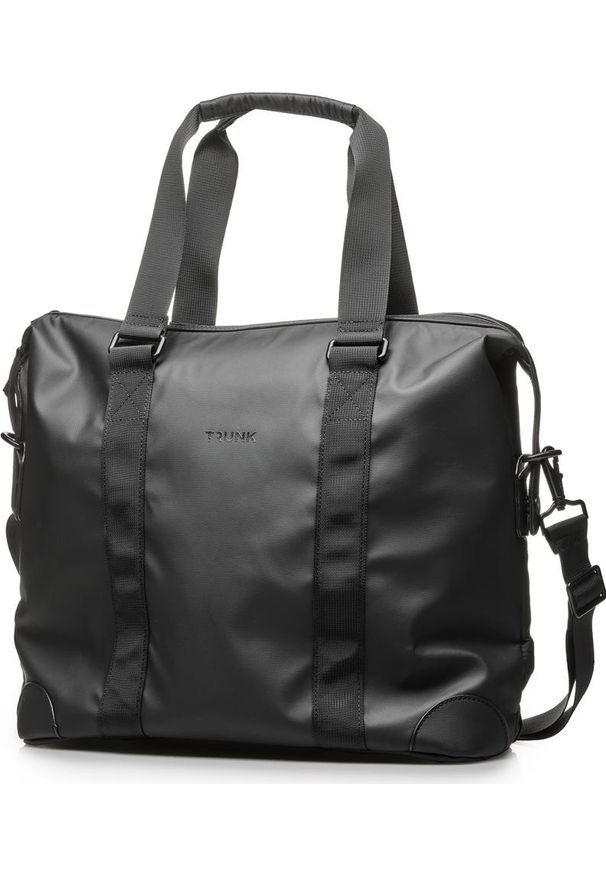 Torba Trunk Travel Tote Bag black. Materiał: materiał. Styl: elegancki, biznesowy