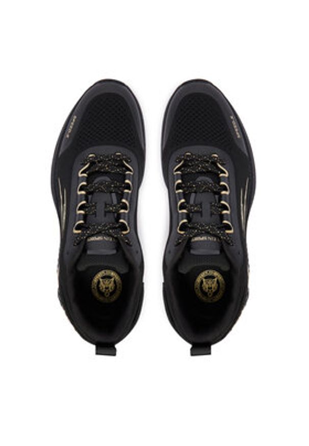 Plein Sport Sneakersy FAES USC0779 STE003N Czarny. Kolor: czarny. Materiał: materiał