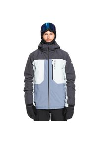 Quiksilver - Kurtka śnieżna dla Mężczyzn DAWSON. Kolor: szary. Materiał: poliester, materiał. Sezon: zima. Sport: narciarstwo