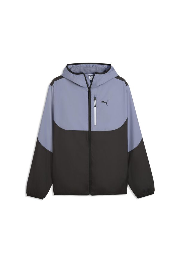 Puma - Męska wiatrówka PUMATECH PUMA. Kolor: szary. Sport: bieganie
