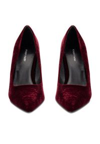 Jenny Fairy Szpilki WYL3016-3 Bordowy. Kolor: czerwony. Materiał: materiał. Obcas: na szpilce #2