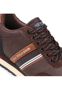 U.S. Polo Assn. Sneakersy Xirio 001 XIRIO001M/AYH1 Brązowy. Kolor: brązowy. Materiał: skóra #4