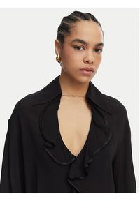 Babylon Bluzka EN0434 Czarny Regular Fit. Kolor: czarny. Materiał: wiskoza #3