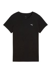 Puma - T-shirt Damski ESS Elevated. Kolor: czarny