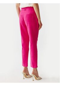 Tatuum Chinosy Rimini T2406.141 Różowy Slim Fit. Kolor: różowy. Materiał: bawełna