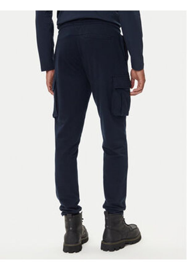 Aeronautica Militare Spodnie dresowe 252PF1010UF00662 Granatowy Regular Fit. Kolor: niebieski. Materiał: bawełna