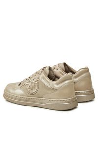 Pinko - PINKO Sneakersy Mandy SS0049 P038 Beżowy. Kolor: beżowy. Materiał: zamsz, skóra #3