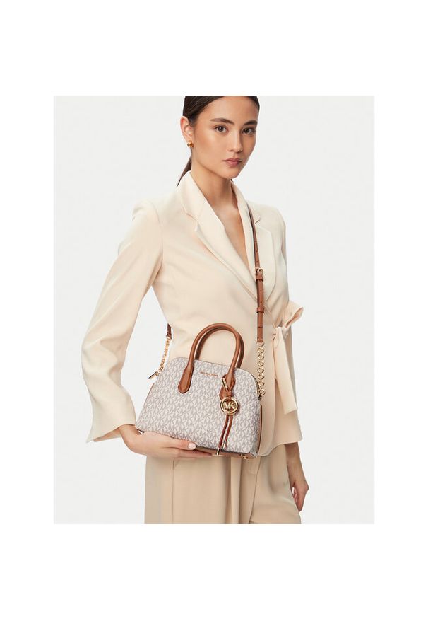 Torebka MICHAEL Michael Kors. Kolor: kremowy