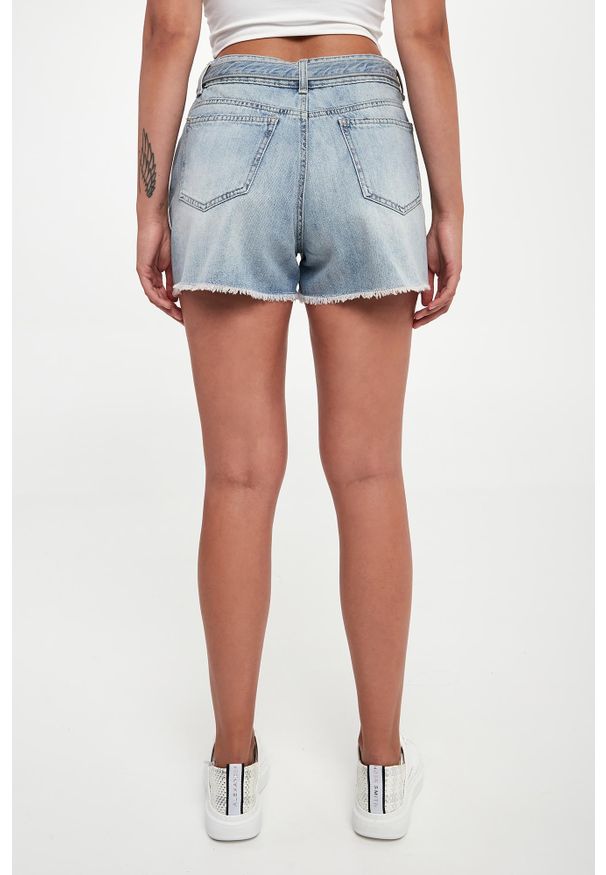 Twinset Milano - Spodenki damskie jeansowe TWINSET. Materiał: jeans
