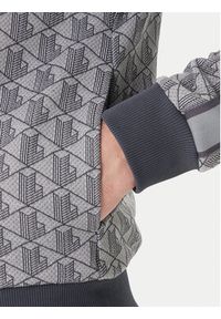 Lacoste Bluza SH1368 Szary Regular Fit. Kolor: szary. Materiał: bawełna #4