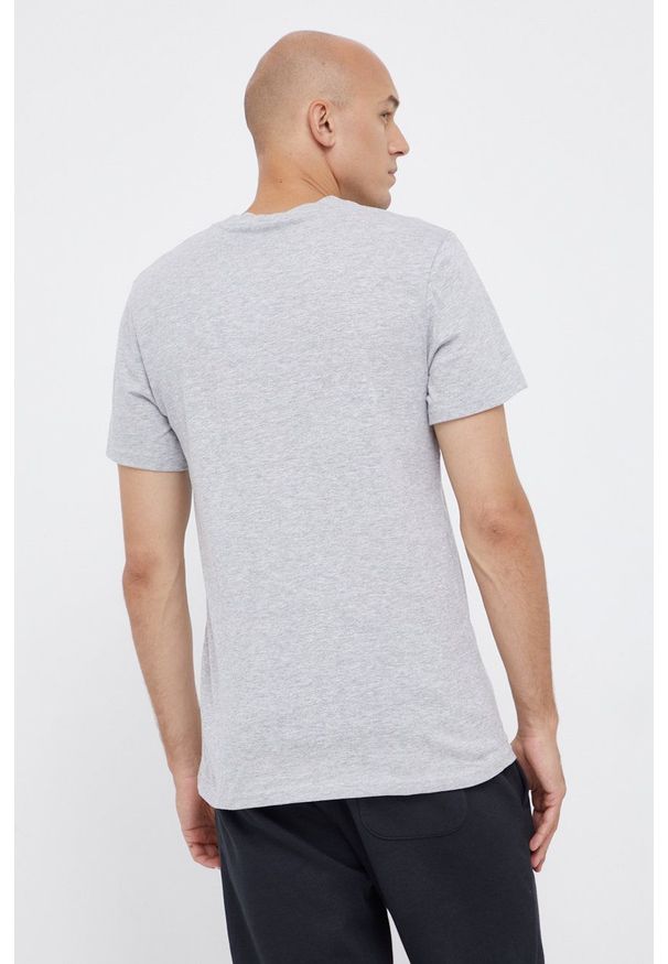 Helly Hansen - T-shirt. Kolor: szary. Wzór: nadruk